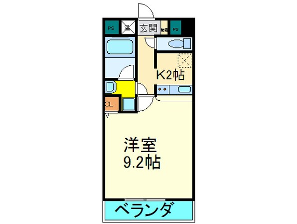 関目タウンビルの物件間取画像